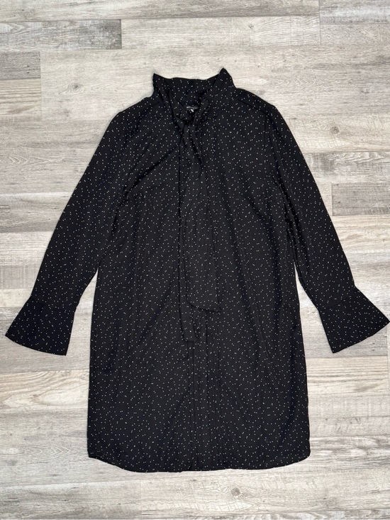 Banana Republic Dresses & Skirts - Banana Republic NWOT Black Polka Dot Tie Front Lightweight Dress Size Medium L31